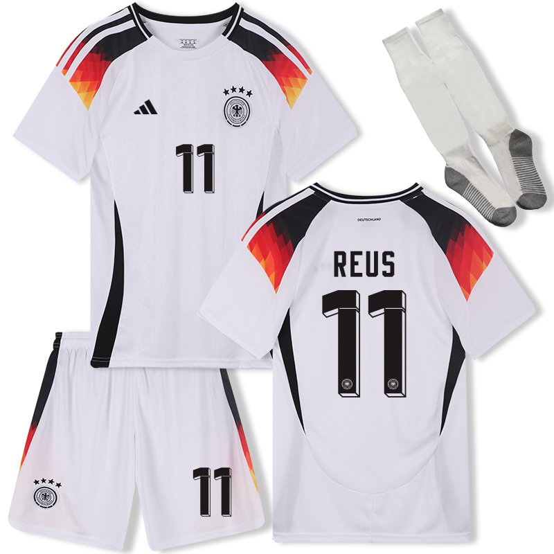 DFB Deutschland REUS 11 Trikot Heim EM 2024 Kinder weiß