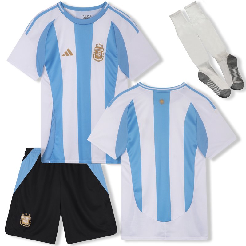 Kaufe jetzt in Argentinien 2024 Heim Fußballtrikot für Kinder