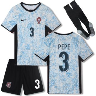 PEPE 3 Portugal Auswärts EM 2024 Kinder Trikot online kaufen