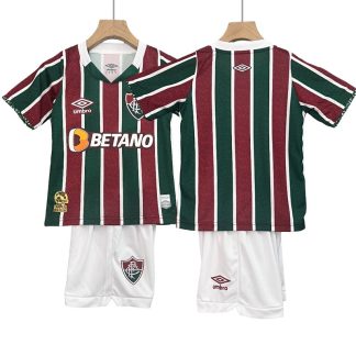 Fluminense Fußballtrikots 2024-25 Heimtrikot für Kinder