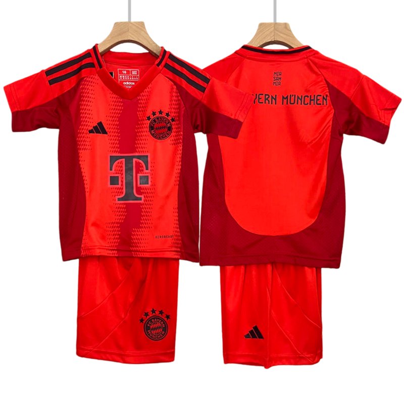 Kinder Fussball trikotsatz FC Bayern München Heimtrikot Set 2024/25